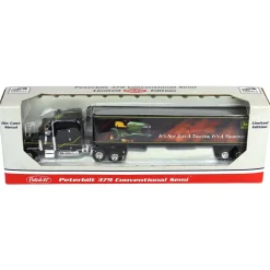 1/64 Peterbilt 379 Semi with "It's Not Just A Tractor, It's A Tradition" Box Trailer