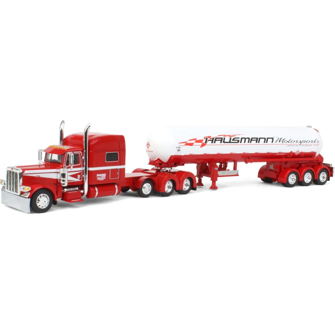 1/64 Peterbilt 389 w/ Mississippi LP Tank Trailer, Big Rigs #14: Hausmann Transport, DCP By First Gear
