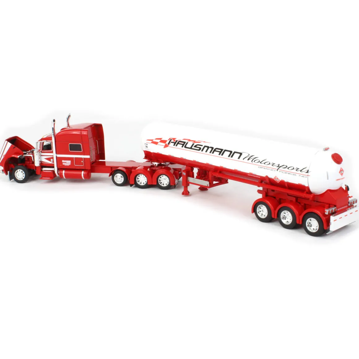 1/64 Peterbilt 389 w/ Mississippi LP Tank Trailer, Big Rigs #14: Hausmann Transport, DCP By First Gear