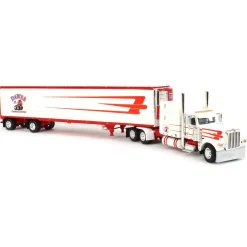 1/64 Peterbilt 389 w/ Utility Ribbed Spread-Axle Reefer, Dawes Contract Carriage, DCP by First Gear