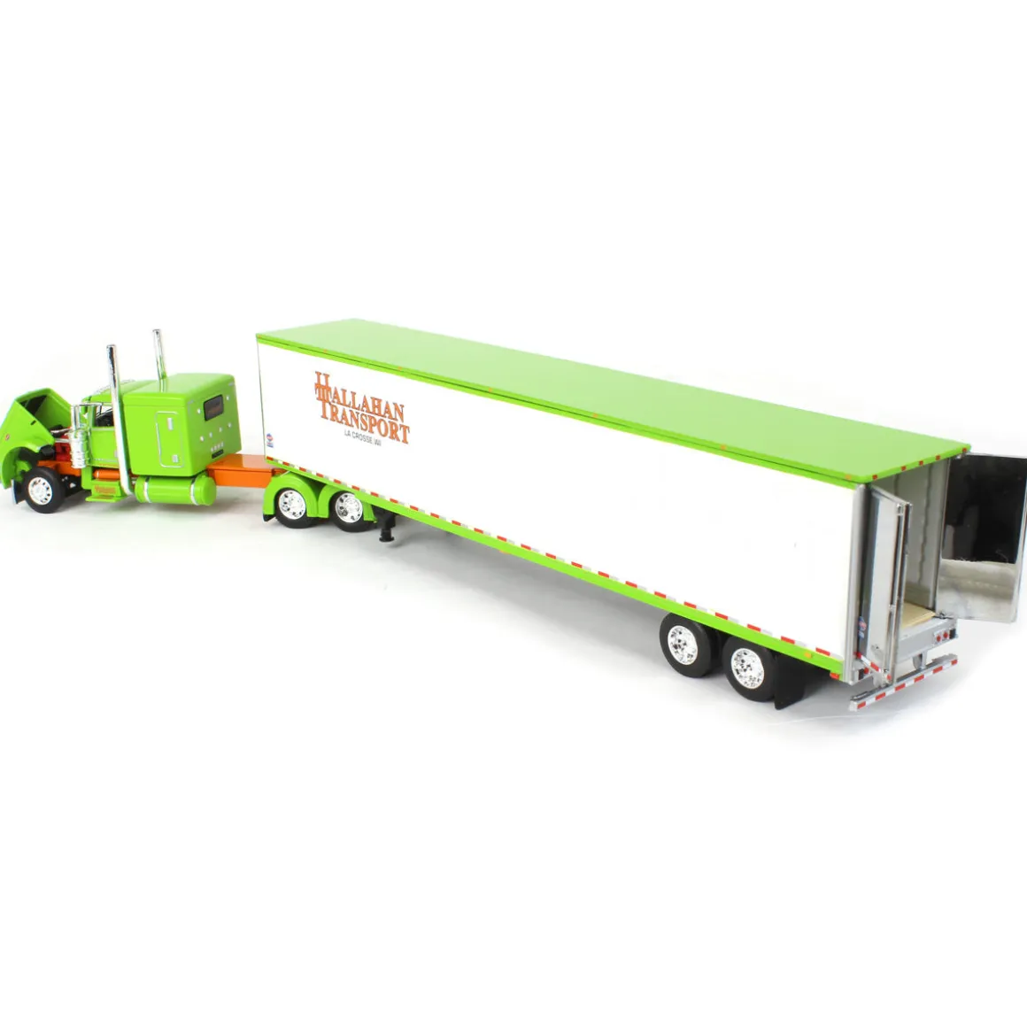 1/64 Peterbilt 389 with 53ft Utility Trailer, Big Rigs #9: Hallahan Transport, DCP by First Gear