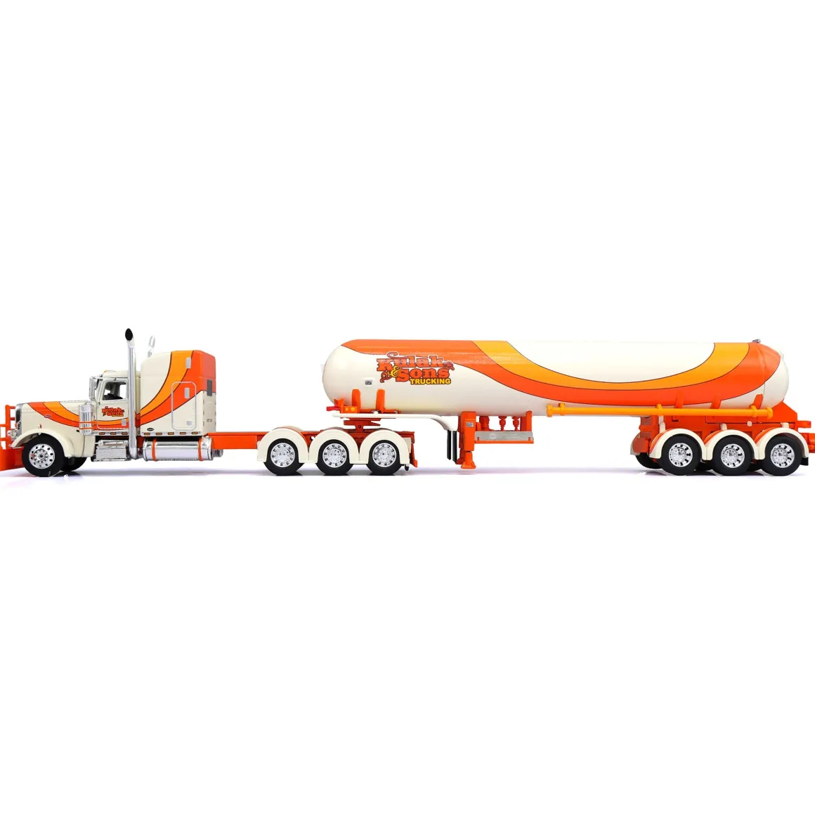 1/64 Peterbilt 389 with Tri-axle Anhydrous Tank Trailer, Kulak & Son's Trucking, DCP by First Gear