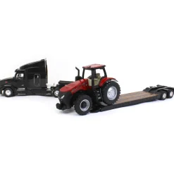 1/32 Peterbilt Model 579 w/ Case IH AFS Connect Magnum 380 & Lowboy Trailer