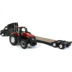 1/32 Peterbilt Model 579 w/ Case IH AFS Connect Magnum 380 & Lowboy Trailer