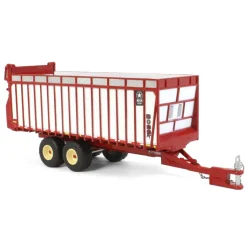 1/64 Red & White Meyer 8126RT Boss Forage Trailer