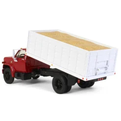 1/34 Red & White 1970s Chevrolet C65 Grain Truck with Corn Load by First Gear