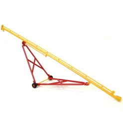 1/64 Red & Yellow Plastic Grain Auger (80ft to Scale) by Standi Toys