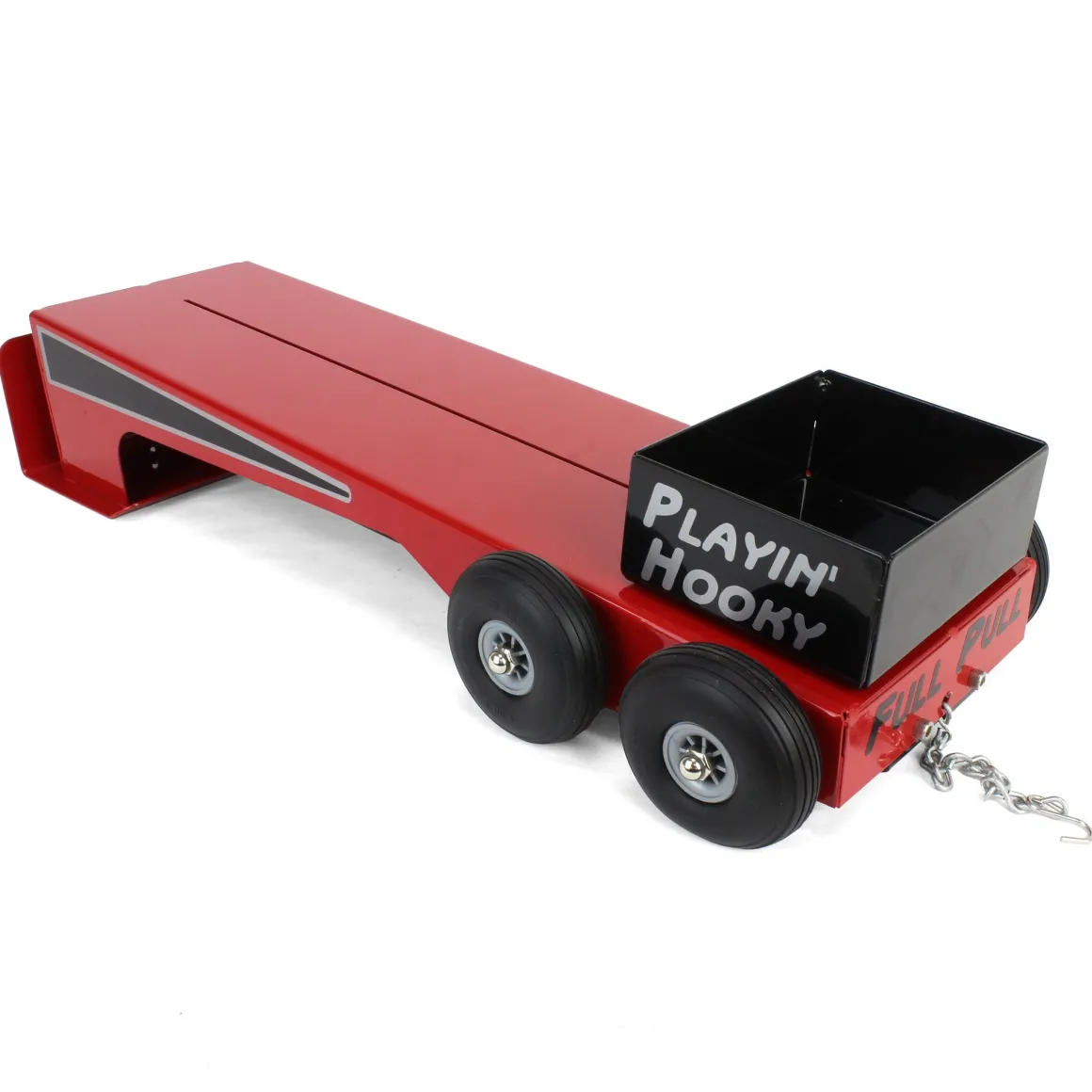 1/16 Red Custom Steel Pulling Sled
