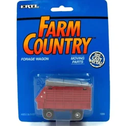 1/64 Red Die-cast Forage Wagon