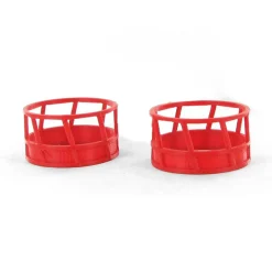 1/64 Red Hay Feeder, 2 Pack, 3D Printed