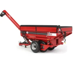 1/64 Red J&M 1112 X-Tended Reach Grain Cart with Tandem Walking Duals