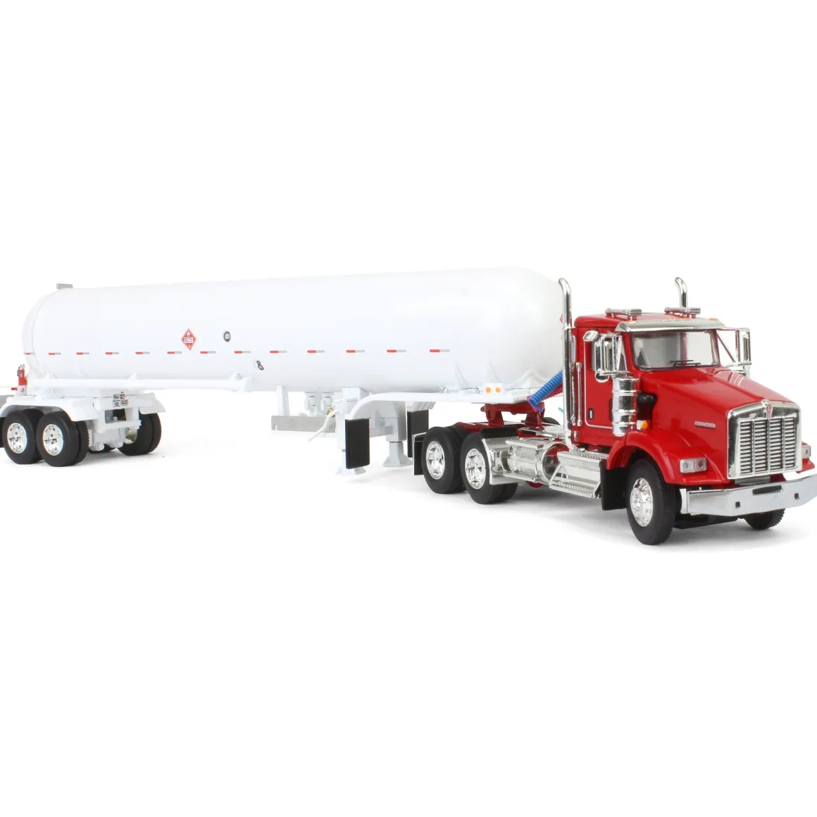 1/64 Red Kenworth T800 w/ Mississippi LP Anhydrous Tanker, DCP by First Gear