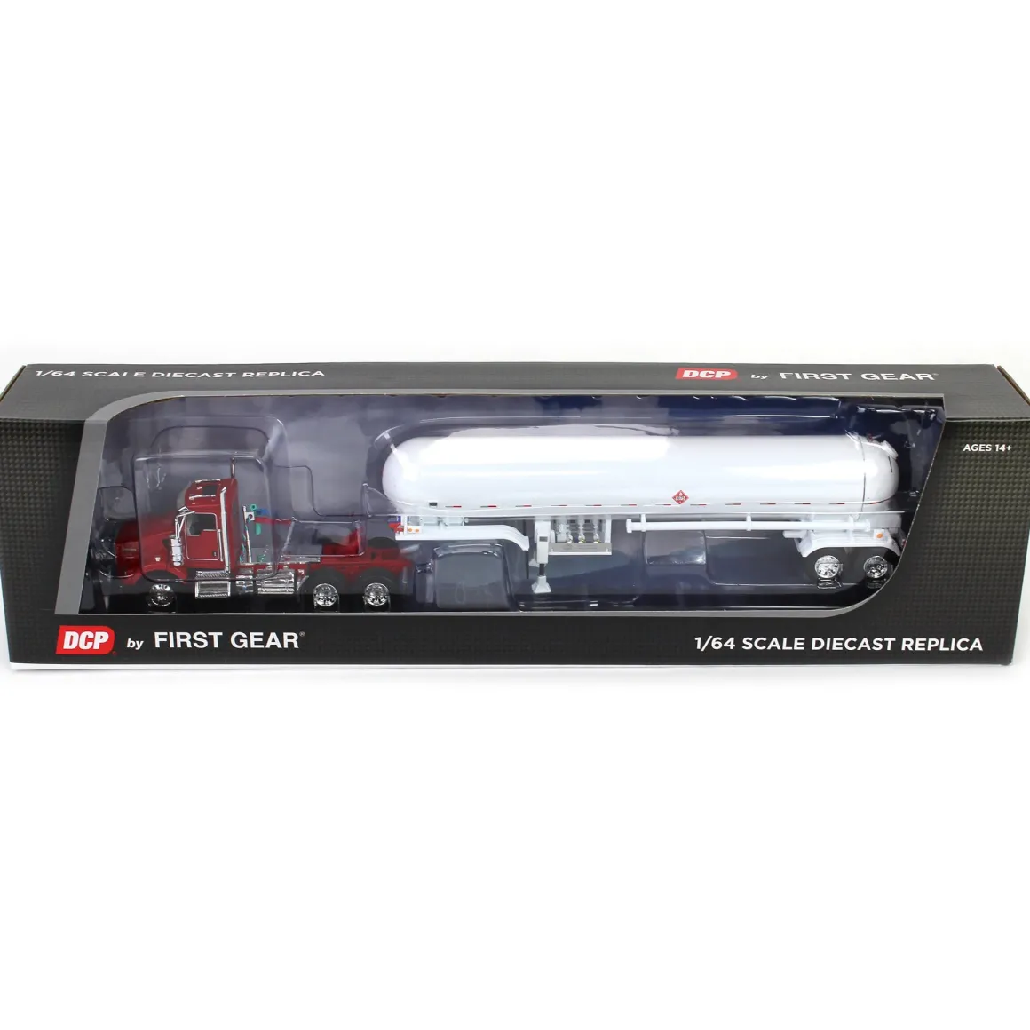 1/64 Red Kenworth T800 w/ Mississippi LP Anhydrous Tanker, DCP by First Gear