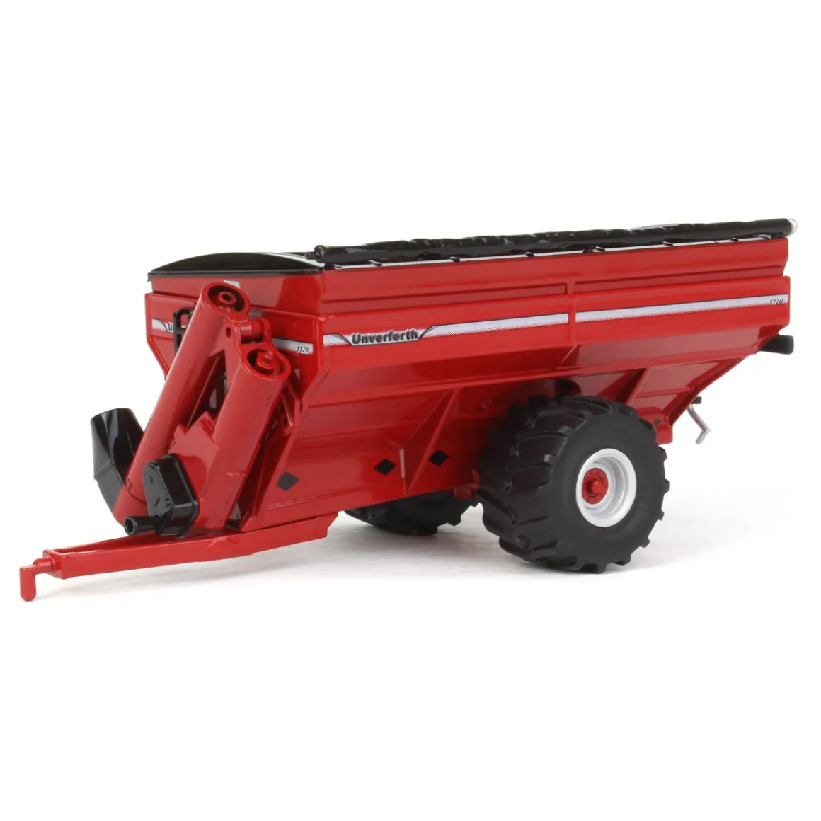 1/64 Red Unverferth 1120 Grain Cart with Flotation Tires