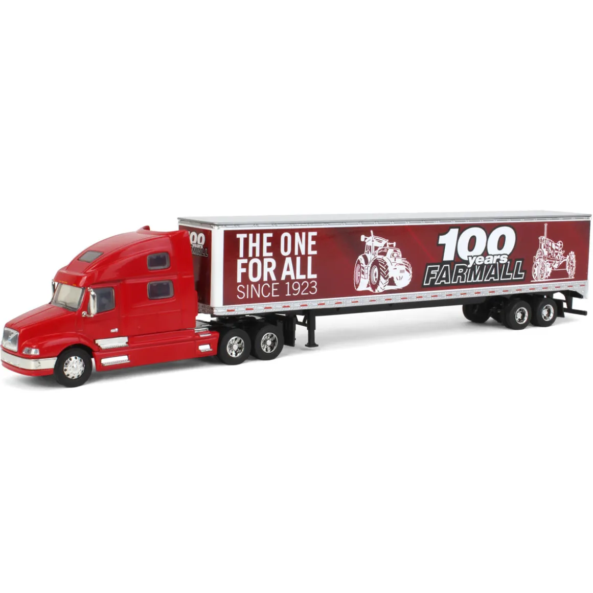 1/64 Red Volvo 770 Semi, Farmall 100th Anniversary
