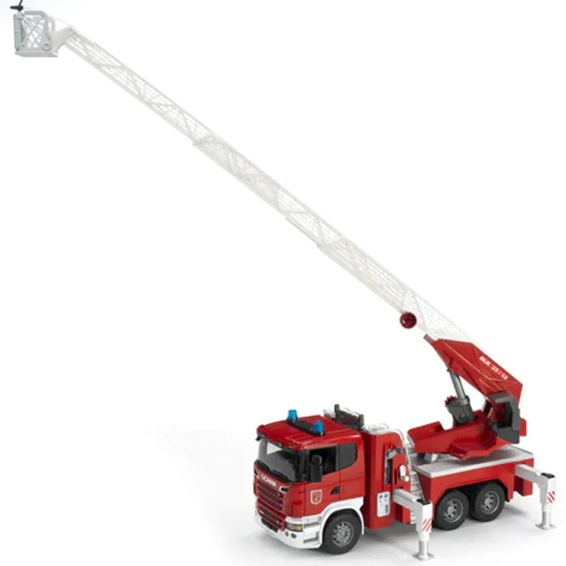 1/16 Scania Super 560R Fire Engine w/ Ladder & Water Pump + Lights & Sounds by Bruder