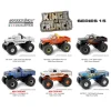 1/64 Sealed Set of 6 Kings of Crunch Series 15 Trucks