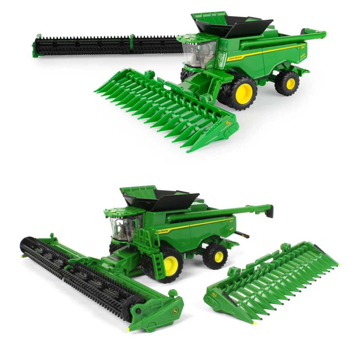 1/64 Set of John Deere X9 1000 and X9 1100 Combines