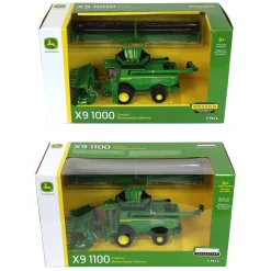 1/64 Set of John Deere X9 1000 and X9 1100 Combines