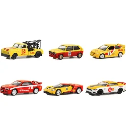 1/64 Shell Oil Series 1, Six Vehicle Sealed Set, Greenlight Collectibles