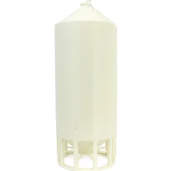 1/64 Smooth Wall Multi-Purpose White 10,000 Bushel Bin, 3D Printed