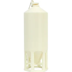 1/64 Smooth Wall Multi-Purpose White 1200 Bushel Bin, 3D Printed