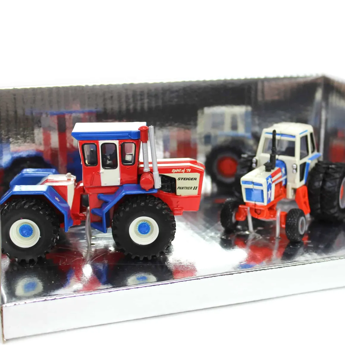 1/64 Spirit of '76 Set w/ Steiger Panther II & Case 1570, Toy Tractor Times
