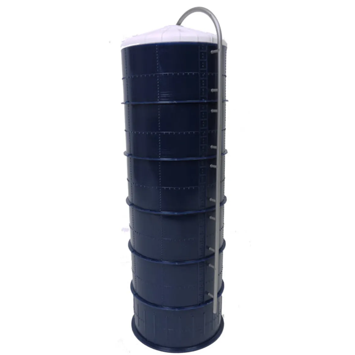 1/64 ST302 Plastic Blue Silo with Blower Pipe, 20' x 60'