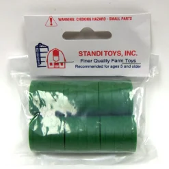 1/64 ST334 Plastic Round Hay Bales, 6 pack