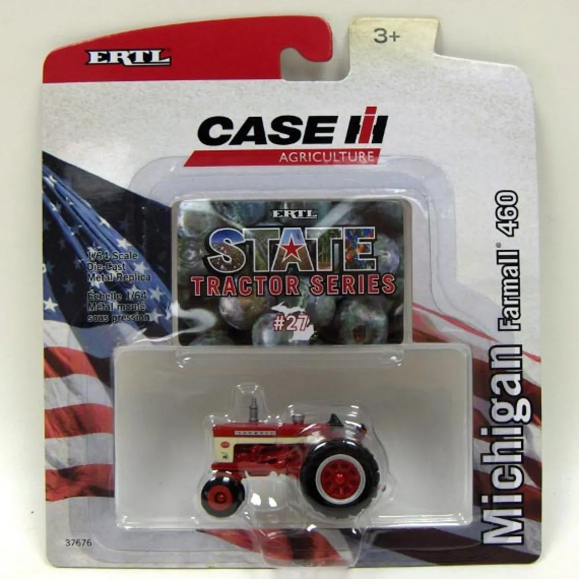 1/64 State Tractor Series #27 Michigan Farmall 460