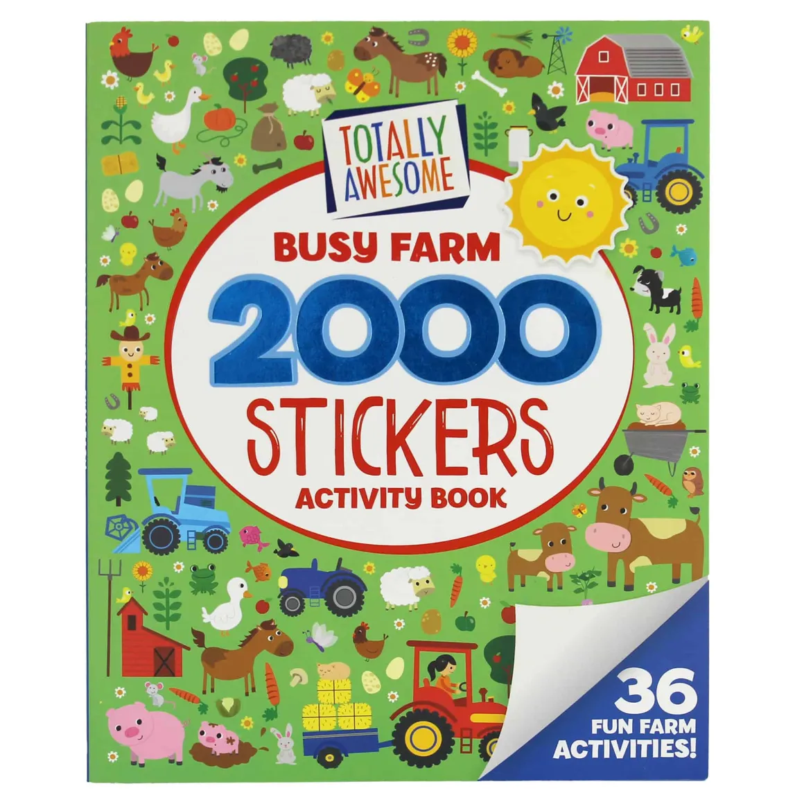 2000 Stickers Busy Farm Activity Book