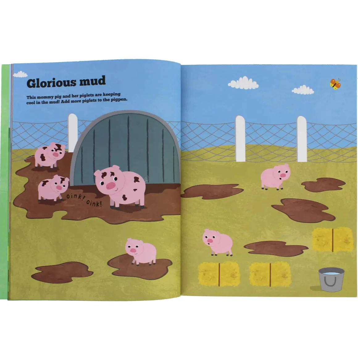 2000 Stickers Busy Farm Activity Book