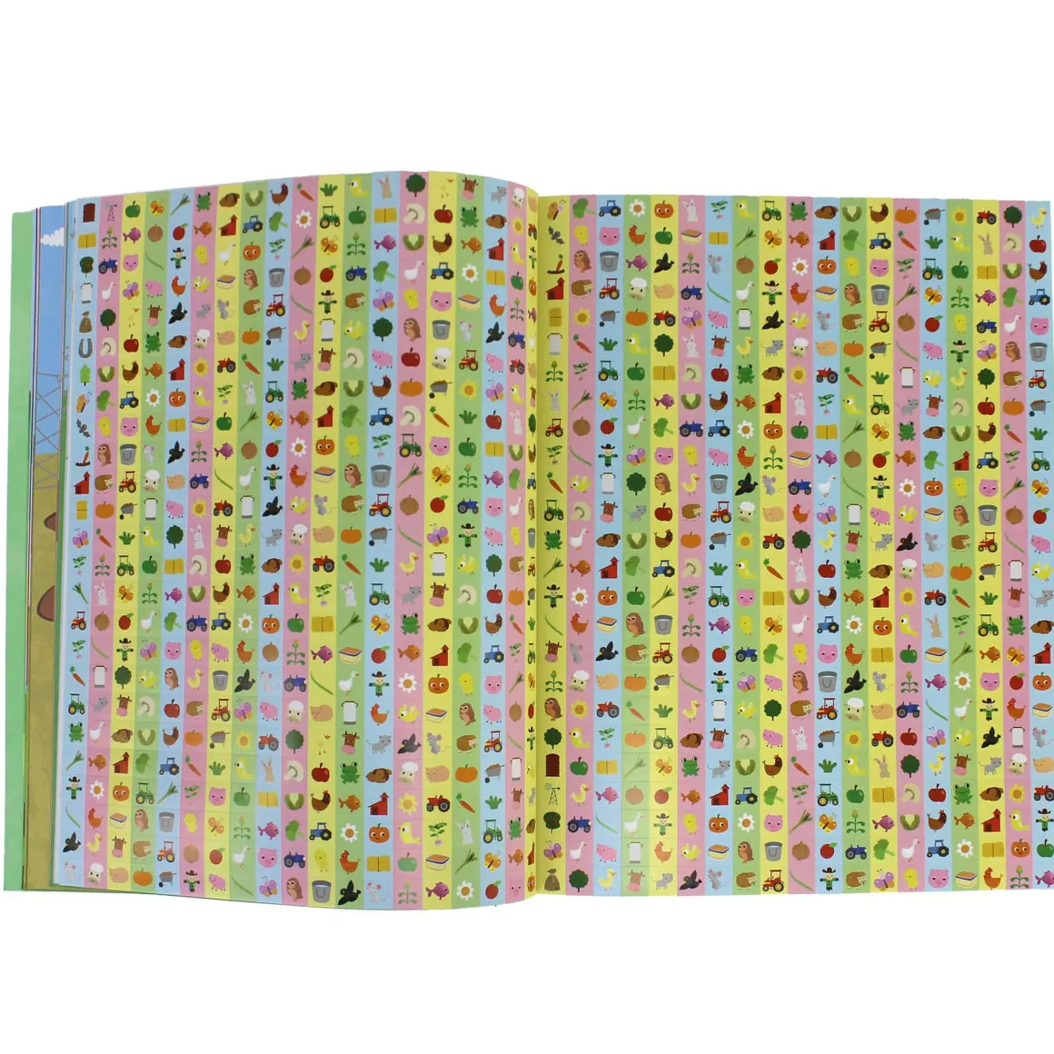 2000 Stickers Busy Farm Activity Book