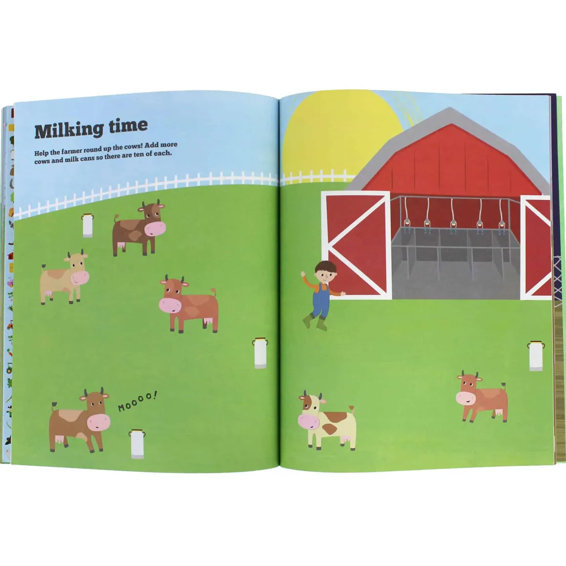 2000 Stickers Busy Farm Activity Book
