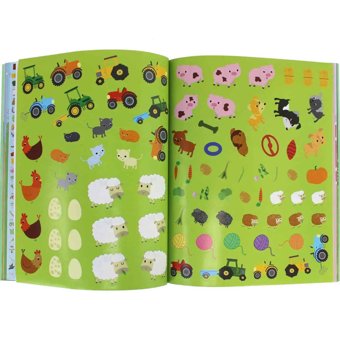 2000 Stickers Busy Farm Activity Book