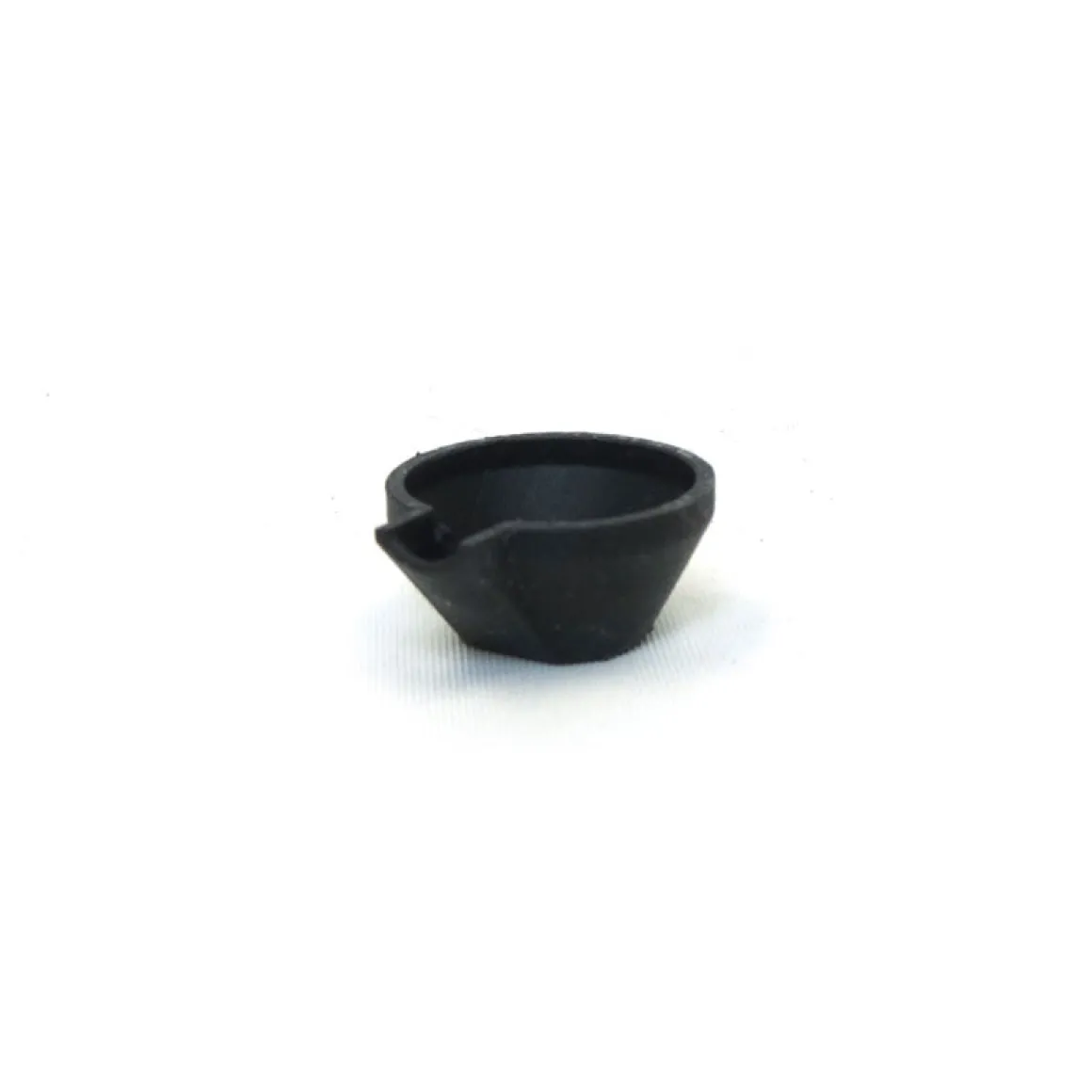 1/64 STP52 Black Auger Pan for Unloading Augers, 3D Print Plastic, .75 inch diameter