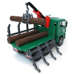 1/16 TG 410A Logging Truck w/Crane & 3 logs by Bruder