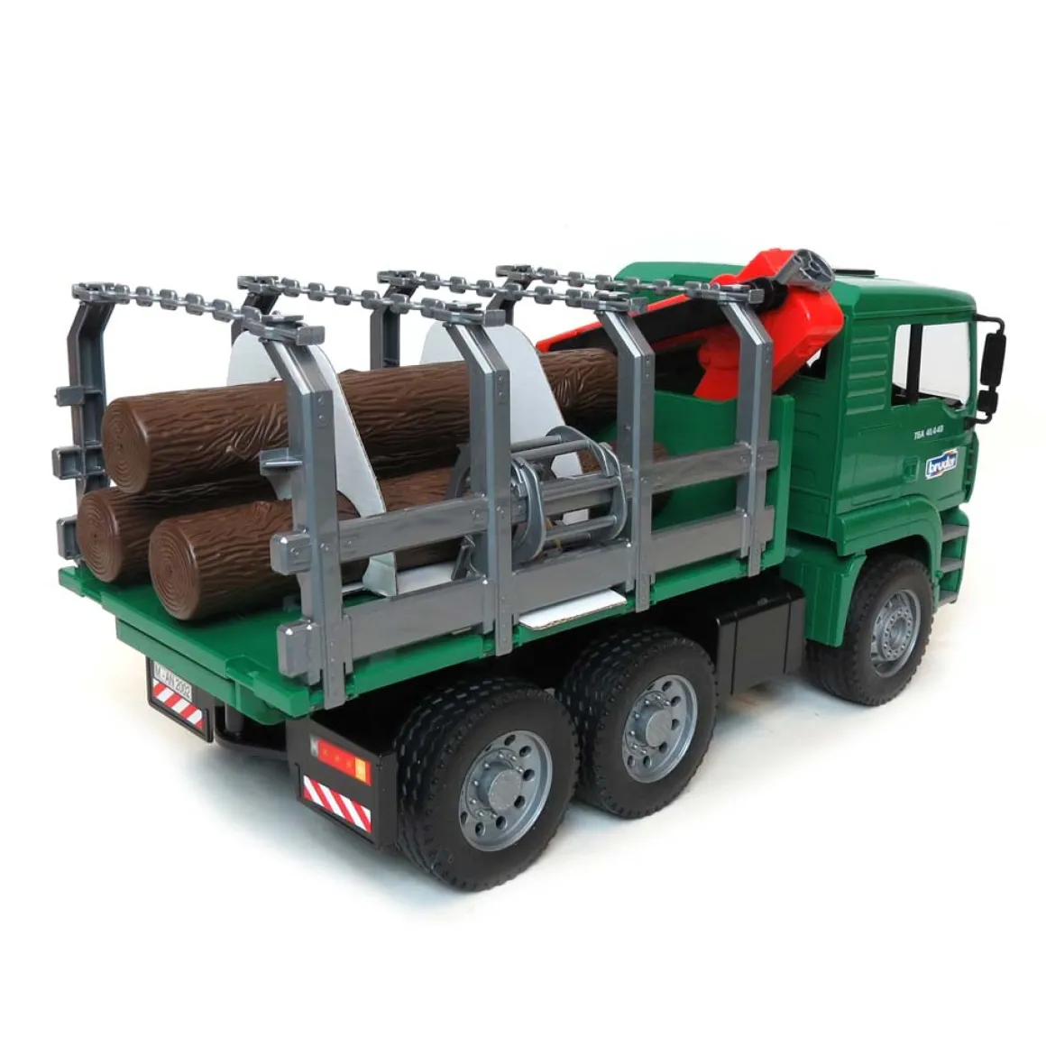 1/16 TG 410A Logging Truck w/Crane & 3 logs by Bruder