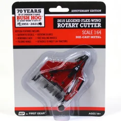 1/64 70th Anniversary Limited Edition Bush Hog 2615 Flex Wing Rotary Cutter