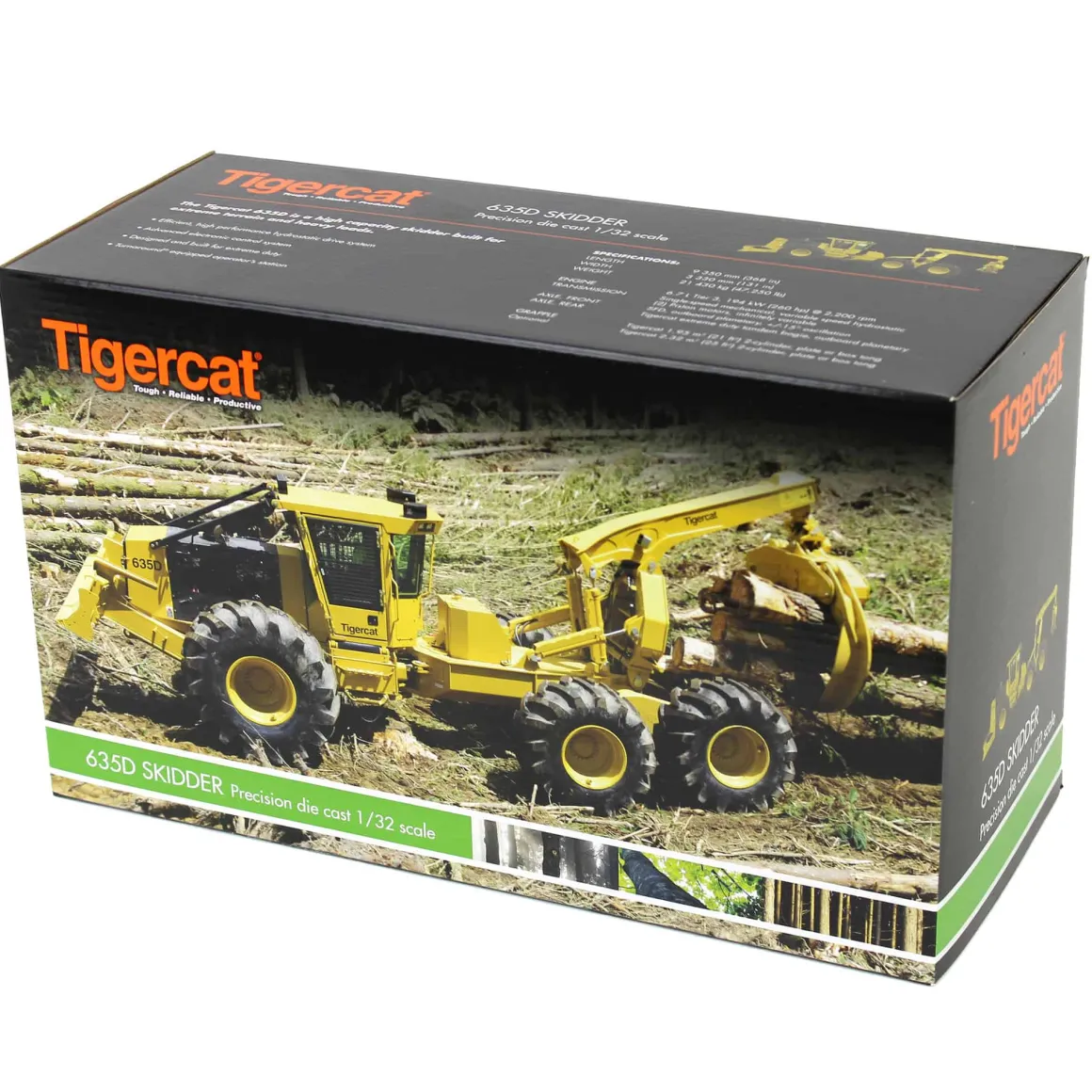 1/32 Tigercat 635D Skidder