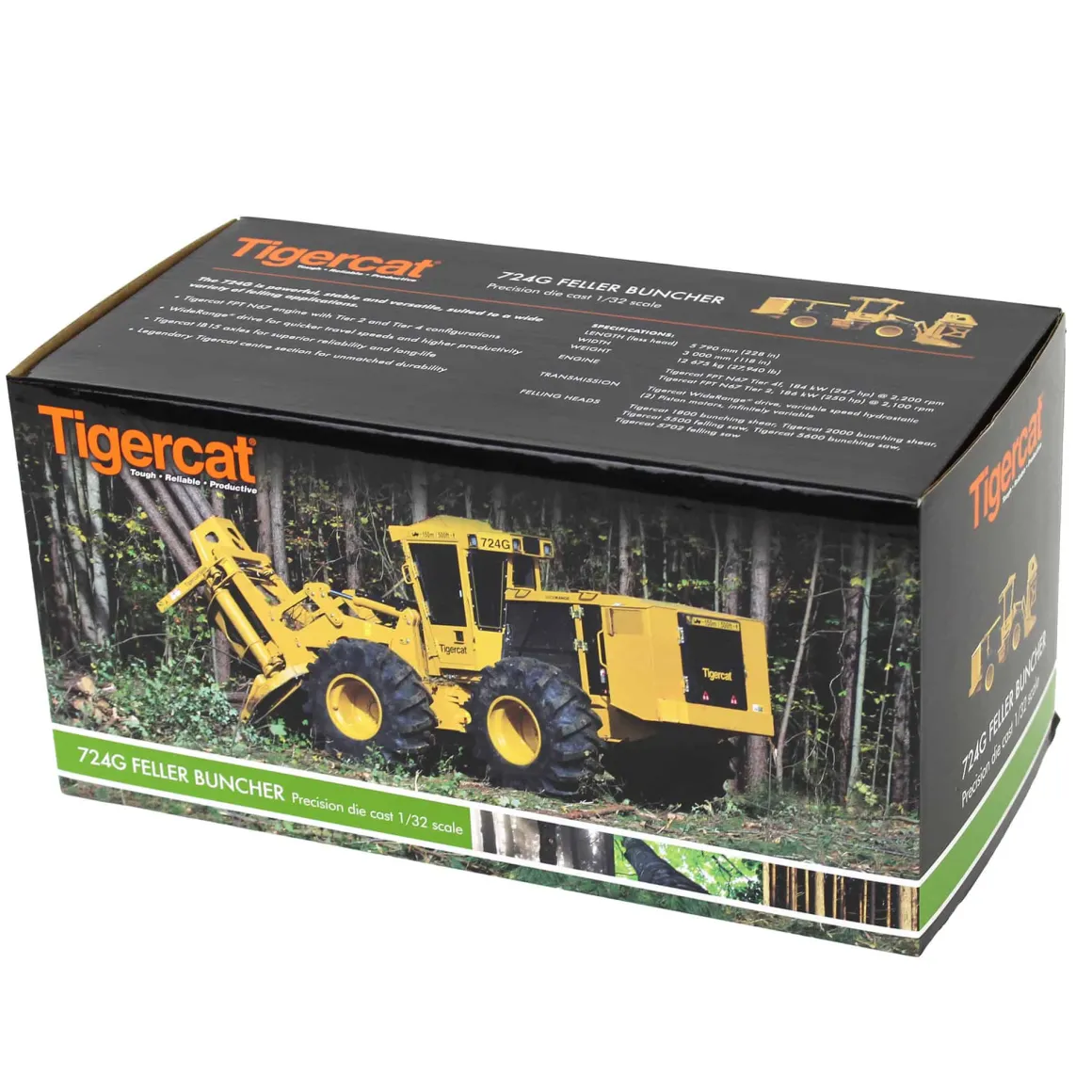 1/32 Tigercat 724G Wheel Feller Buncher