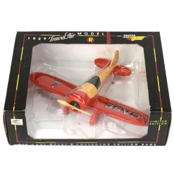 1929 Travel Air Model R Airplane Bank, Case