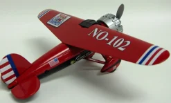 1932 Vega Model 5 NO-102 Airplane Coin Bank, Toy Farmer Limited Edition