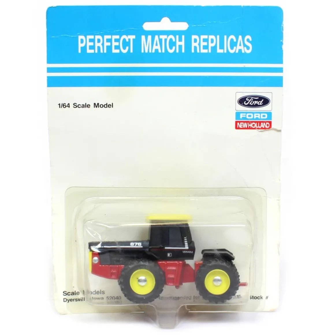 1/64 Versatile 876 4WD, Made in the USA, FORD BOX