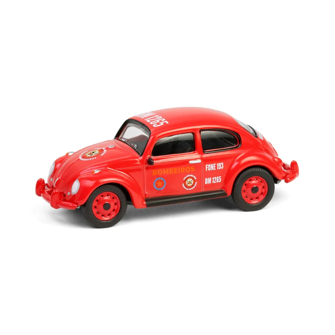 1/64 Volkswagen Classic Beetle, Corpo de Bombeiros da Polícia Militar, Club Vee-Dub Series 20