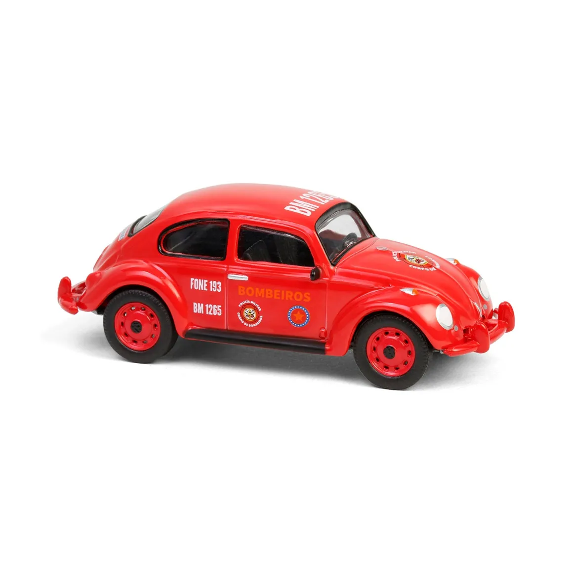 1/64 Volkswagen Classic Beetle, Corpo de Bombeiros da Polícia Militar, Club Vee-Dub Series 20