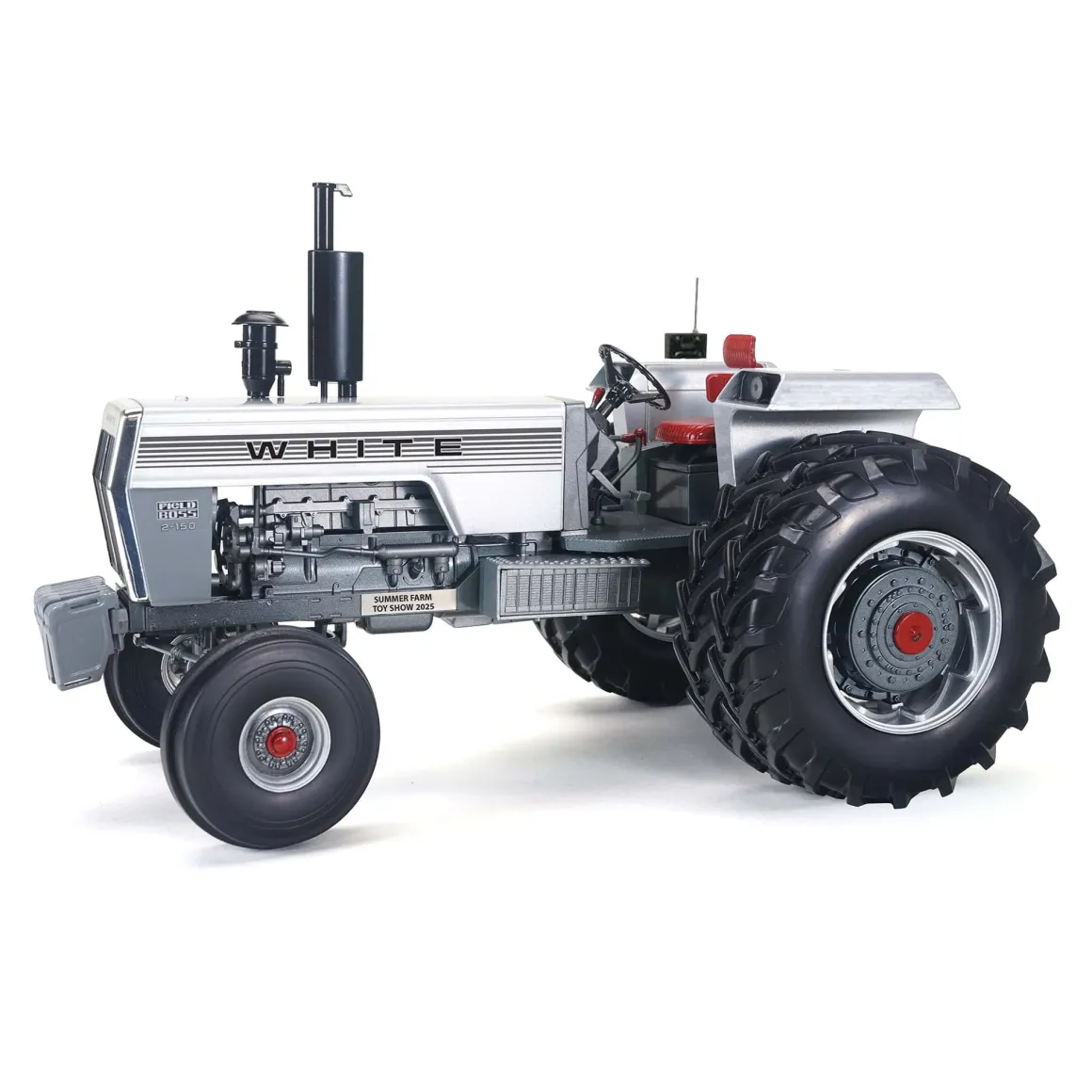 1/16 White 2-150 with Rear Duals & Fender Radio, 2025 Summer Farm Toy Show