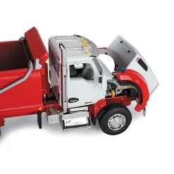 1/64 White & Viper Red Kenworth T880 Rogue Dump, DCP by First Gear