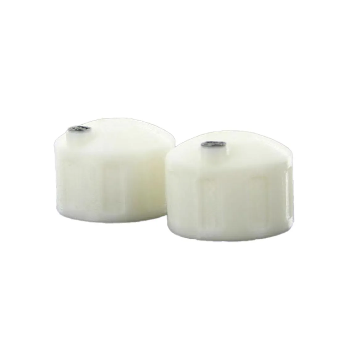 1/64 White Bulk Fluid Tank w/ Black Lid, 2 Pack, 3D Printed