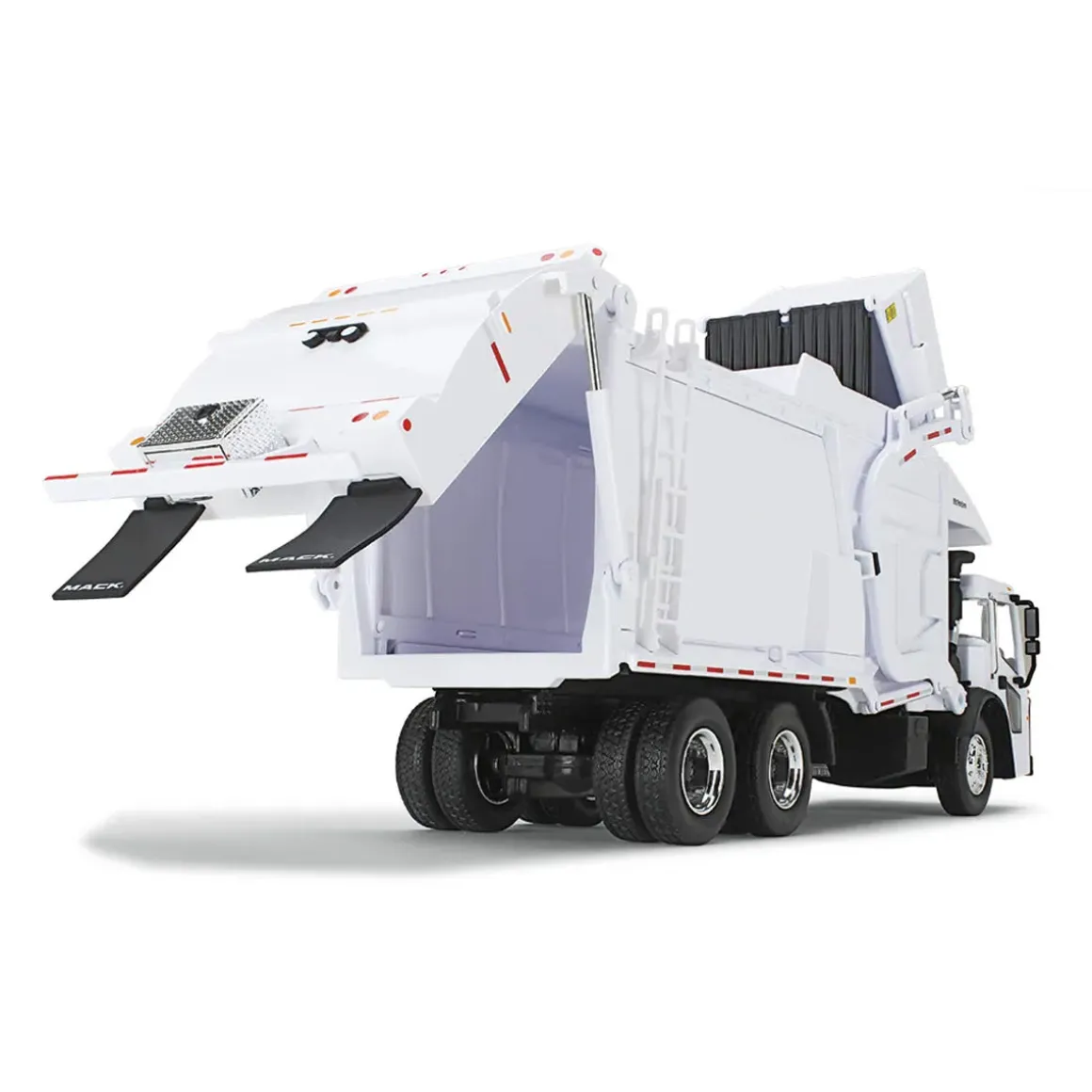 1/34 White Mack LR w/ McNeilus Meridian Front Loader & Dumpster